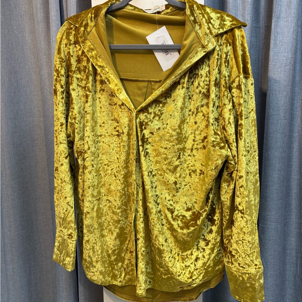 Velvet Gold Jacket